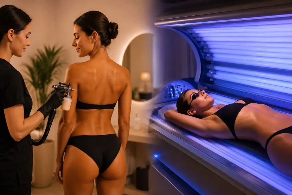 Spray Tan vs. UV Tanning Bed: Which Is Right for You?